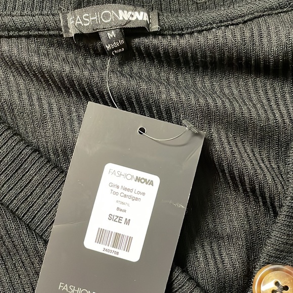 Fashion nova crop cardigan - Picture 2 of 2